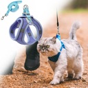 Cat Harness Súprava postroja a vodítka pre mačky pre S Blue Značka Senernable