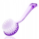 КРУГЛАЯ ЩЕТКА ДЛЯ МАНИКЮРА С РУЧКОЙ, ФИОЛЕТОВАЯ