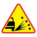 Znak A-28, folia I generacji, 600 mm