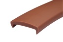 МЕБЕЛЬНАЯ КРОМКА мягкий ПВХ ПРОФИЛЬ С22 мед