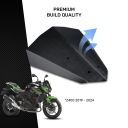СКЛО ОБТІЧНИК Z АЛЮМІНІЙ DO KAWASAKI Z-400 / Z 400 2019 - 2024 ″CZARNY″  (18504090627) фото min 12