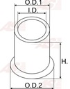 CASQUILLO ARRANCADOR SBU9058 10,03X14X12,50 