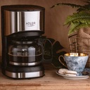 Prekvapkávací kávovar sklenená kanvica filter ohrev doska 700ml Kód výrobcu AD4407 Ekspres przelewowy do kawy szklany