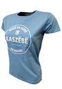 Dámske tričko kaszebe kašubské tričko XXL Dominujúca farba modrá