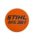 ТАБЛИЧКА С УСТРОЙСТВОМ ТИПА STIHL MS 361 ЭМБЛЕМА ОРИГИНАЛ