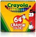 Voskové pastelky 64 farieb Crayola Počet kusov v sade 64 ks