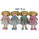 Lalka szmacianka 30 cm 4wz z głosem 156631
