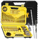 НАБОР СВЕРЛ DEWALT НАСАДКИ 100 EL ДЛЯ МЕТАЛЛА ДЕРЕВО БЕТОНА DT71563