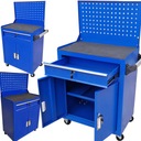 ИНСТРУМЕНТОВАЯ ТЕЛЕЖКА ПРОФЕССИОНАЛЬНЫЙ ШКАФ ШКАФ ДЛЯ МАСТЕРСКОЙ METCOR SP002