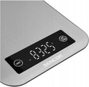 Waga kuchenna elektroniczna stalowa Sencor do 10 kg podziałka 1 g 2x AAA Kolor dominujący srebrny/szary