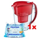 Кувшин Аквафор Джаспер красный + Максфор Плюс