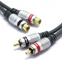KABEL PRZEDŁUŻACZ RCA 2X CINCH 0,5m RKD290 VITALCO