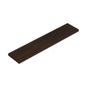 Полка настенная самоподвесная венге 23,5x118 см Velano