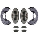 ДИСКИ, КОЛОДКИ, ЗАДНИЕ КРЫШКИ OPEL ZAFIRA ASTRA H III