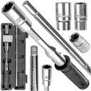 АВТОМОБИЛЬНЫЙ КОЛЕСНЫЙ КЛЮЧ СКЛАДНОЙ НА 4 НАСАДКИ, 17,19,21,23ММ, КОРПУС