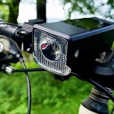 Велосипедна фара 3-в-1: LED освітлення, гудок (дзвінок), спідометр з пультом