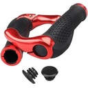 РУЧКИ РУЛЯ, АЛЮМИНИЕВЫЕ РЕЗИНОВЫЕ ВЕЛОСИПЕДНЫЕ РОЖКИ