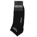 Ponožky členkové ponožky nízke pánske ponožky HUGO BOSS čierne 12-pack roz 41-46 Strih členkové ponožky