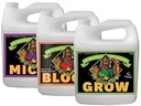 ADVANCED NUTRIENTS BLOOM, GROW, MICRO, 3X0,5л