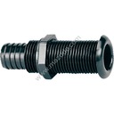 PRZEJŚCIE 24X100 MM CZARNE PVC