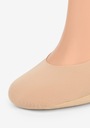 Členkové Ponožky dámske na baletky béžové so silikónom Comfort Low Marilyn 2 páry Model 2 pary stopki damskie z silikonem, bawełniany spód