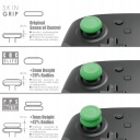 НАБОР ЛАСТИКОВ SKULL CO ДЛЯ PS5 Olive Pad 6 шт.