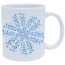 СУПЕР РОЖДЕСТВЕНСКИЙ ПОДАРОК ​​КРУЖКА 330мл СНЕЖИНКА