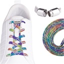 Gumowe sznurówki do butów płaskie elastyczne 100cm