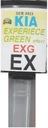 KIA EX EXG EXPERIENCE ЗЕЛЕНАЯ АВТОМОБИЛЬНАЯ КРАСКА SCRATCH TOUCH ARASYSTEM