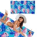 БОЛЬШОЕ БЫСТРОСЫХАЮЩЕЕ ПЛЯЖНОЕ ПОЛОТЕНЦЕ 90Х170, МИКРОФИБРА, XL УЗОРЫ %