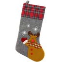 Рождественский чулок САНТА и ОЛЕНЬ XL