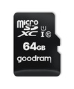 КАРТА ПАМЯТИ GOODRAM 64 ГБ MICRO SD XC КЛАСС 10 +A