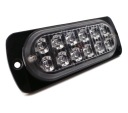 ФАРА ГАБАРИТ STROBO 12XLED 12V 24V БІЛА WSTECZN  (17416865659) фото min 15