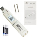 РЕГИСТРАТОР ТЕМПЕРАТУРЫ ВЛАЖНОСТИ ГИГРОМЕТР USB ПК ПРОГРАММА экспорт XLS CE