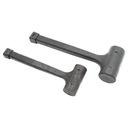 РЕЗИНОВЫЙ МОЛОТОК БЕЗ РЕПИЛЬНИКА 900ГР СТАЛЬНАЯ ДРУЖКА АБС-пластика