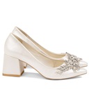 ТУФЛИ BRILU WEDDING PEARL С ДЕКОРАЦИЕЙ Слоновой кости 38