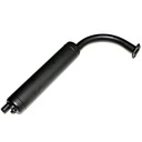 ГЛУШИТЕЛЬ POWER FORCE ДЛЯ ВЕЛОСИПЕДНОГО ДВИГАТЕЛЯ, ЧЕРНЫЙ