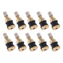 10 PCS EN LAITON PIVOT SOUPAPE TR501 PIVOT SOUPAPE VERS POJAZDOW 8Lphoto 10