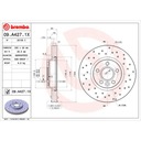 DISCO BREMBO XTRA VOLVO S60 II, S80 II, V60 I, V70 3 09.A427.1X 