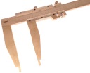 НОНИУСОВЫЙ ШЛИЦЕВЫЙ ШТЕРНЕЛЬ 400x125 VIS L400x 125, ПРОЧНЫЙ, 400 мм