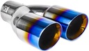 ВЫХЛОПНЫЙ НАКОНЕЧНИК INOX DOUBLE FIRED 2x 76 мм