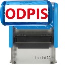 TRODAT RIP STAMP 8911 FOR COMPANY OFFICE BLUE 38x14mm