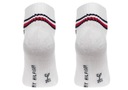 Tommy Hilfiger ponožky biele 2pack 39-42 Strih členkové ponožky
