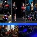 HEADLIGHT LED FLASHER WIRELESS 4 STUFF Z BY REMOTE CONTROL USB 8 COLORS  photo 11