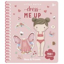 Книга-стикер LITTLE DUTCH Роза и друзья одеваются