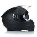 CASCO PARA MOTOCICLETA NAXA F28/B NEGRO MATT + TAPAOBJETIVO 