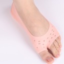 Silikónové ponožky Bez Prsty Dámske Pár Béžové na Deň a Noc Univerzálne Lekárska zložka NIE