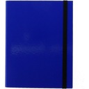 TECZKA A4 BOX CLASSIC Z GUMKĄ RINGOWA VauPe NIEBIESKA