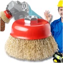 ЛАТУННАЯ ПЕРЕДНЯЯ ПРОВОЛОЧНАЯ ЩЕТКА M14 100 мм ДЛЯ ЛАТУННОЙ ШЛИФРОВКИ