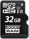 Адаптер GOODRAM 100 МБ, карта памяти microSD 32 ГБ